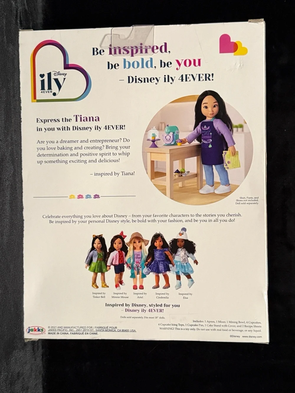 Disney Ily Inspired by Tiana Baking Play Set for 18” Dolls     Kitchen Toy